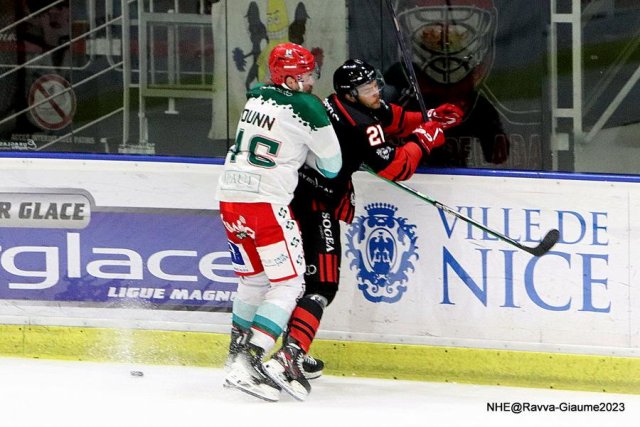 Photo hockey match Nice - Anglet le 03/10/2023
