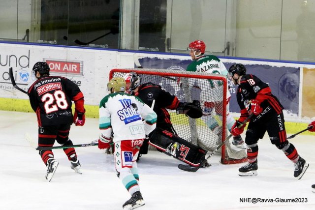 Photo hockey match Nice - Anglet le 03/10/2023