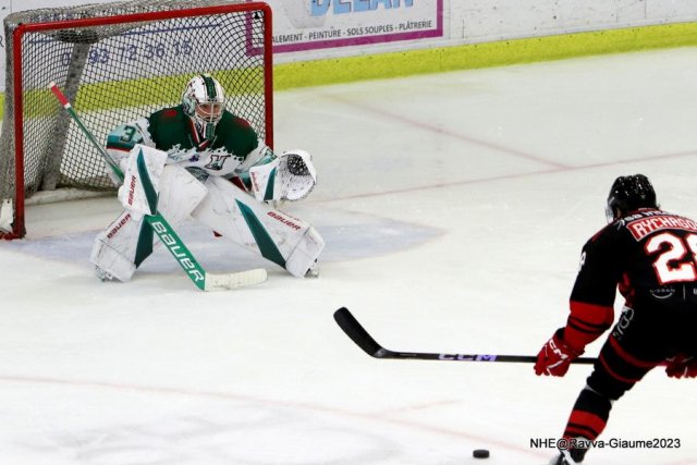 Photo hockey match Nice - Anglet le 03/10/2023