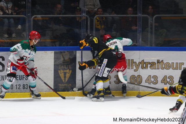 Photo hockey match Rouen - Anglet le 06/10/2023