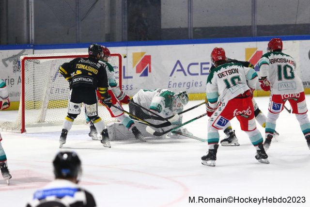Photo hockey match Rouen - Anglet le 06/10/2023