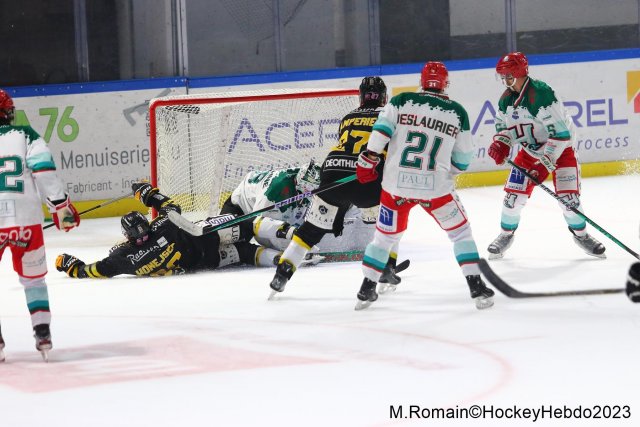 Photo hockey match Rouen - Anglet le 06/10/2023
