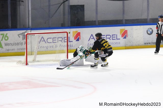Photo hockey match Rouen - Anglet le 06/10/2023