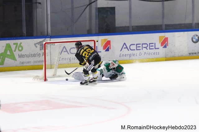 Photo hockey match Rouen - Anglet le 06/10/2023