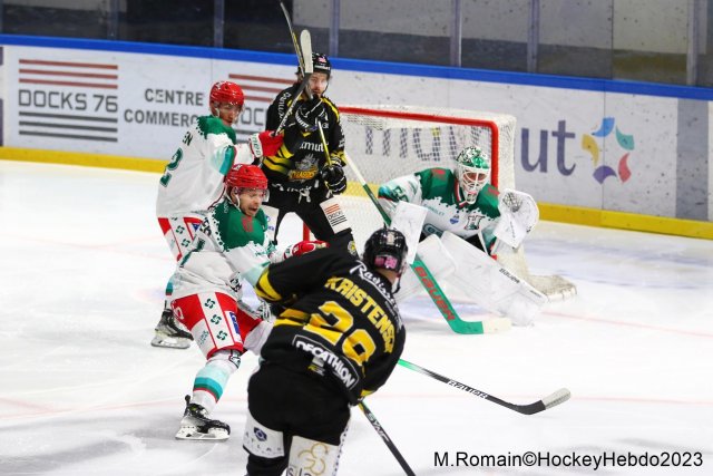 Photo hockey match Rouen - Anglet le 06/10/2023