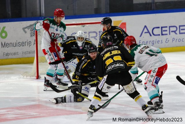 Photo hockey match Rouen - Anglet le 06/10/2023