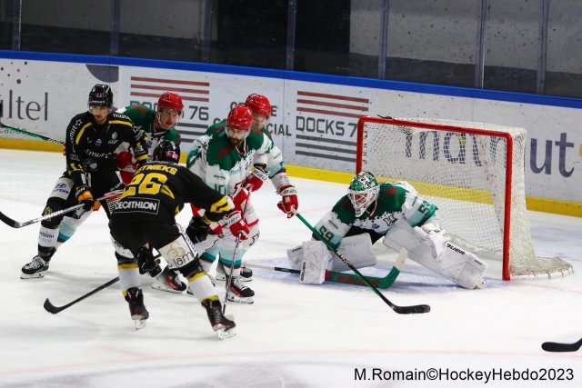 Photo hockey match Rouen - Anglet le 06/10/2023
