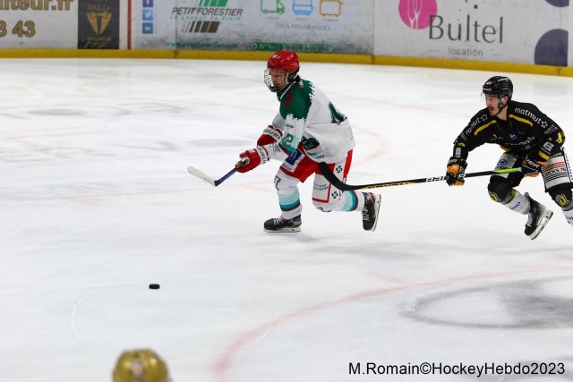 Photo hockey match Rouen - Anglet le 06/10/2023