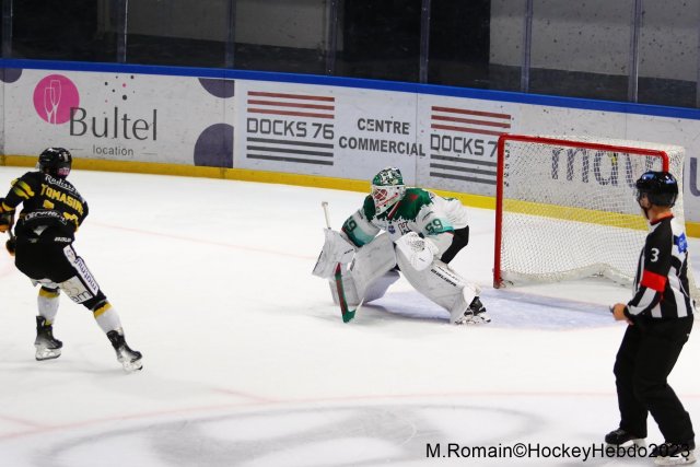 Photo hockey match Rouen - Anglet le 06/10/2023