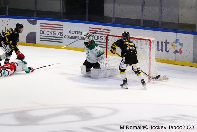 Photo hockey match Rouen - Anglet le 06/10/2023