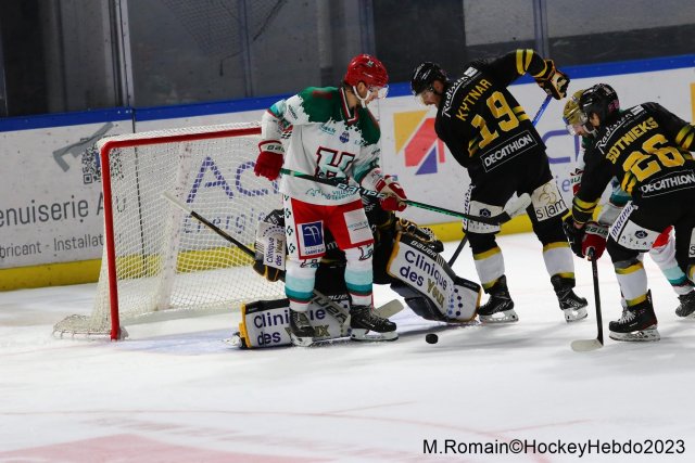 Photo hockey match Rouen - Anglet le 06/10/2023