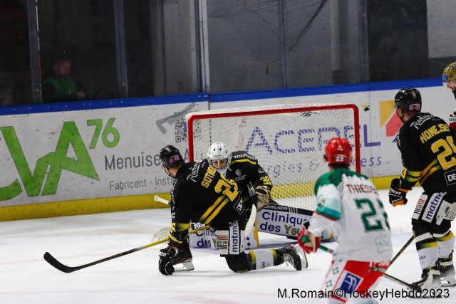 Photo hockey match Rouen - Anglet le 06/10/2023
