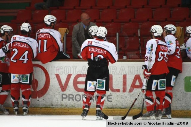 Photo hockey match Briançon  - Villard-de-Lans le 29/09/2009