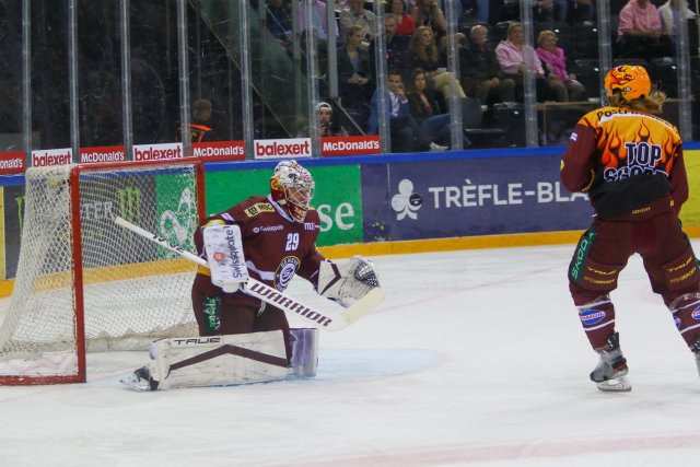 Photo hockey match Genève - Bienne le 07/10/2023