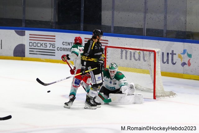 Photo hockey match Rouen - Anglet le 06/10/2023