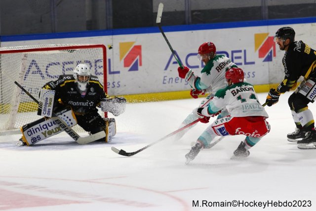 Photo hockey match Rouen - Anglet le 06/10/2023