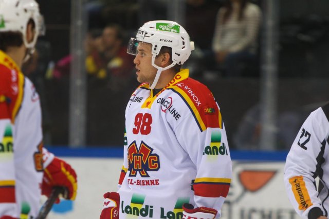 Photo hockey match Genève - Bienne le 07/10/2023