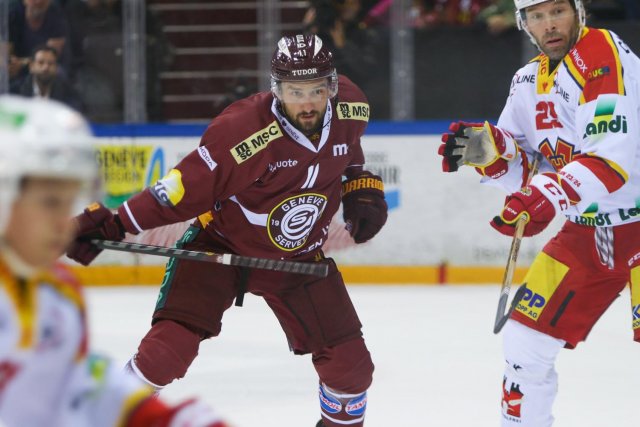 Photo hockey match Genève - Bienne le 07/10/2023