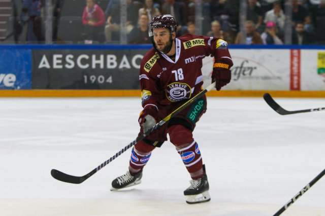 Photo hockey match Genève - Bienne le 07/10/2023