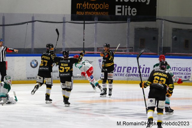 Photo hockey match Rouen - Anglet le 06/10/2023