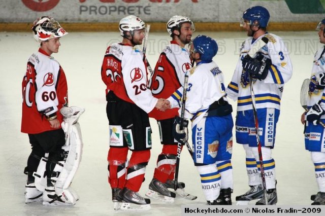 Photo hockey match Briançon  - Villard-de-Lans le 29/09/2009