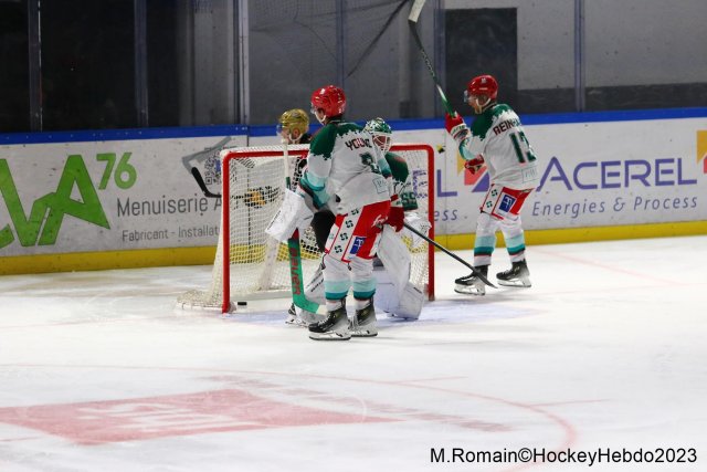 Photo hockey match Rouen - Anglet le 06/10/2023