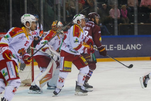 Photo hockey match Genève - Bienne le 07/10/2023