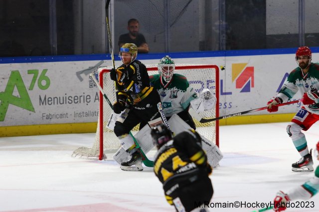 Photo hockey match Rouen - Anglet le 06/10/2023
