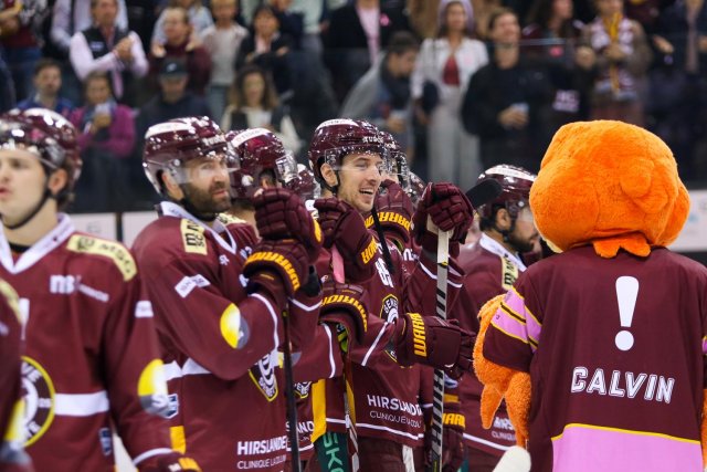 Photo hockey match Genève - Bienne le 07/10/2023
