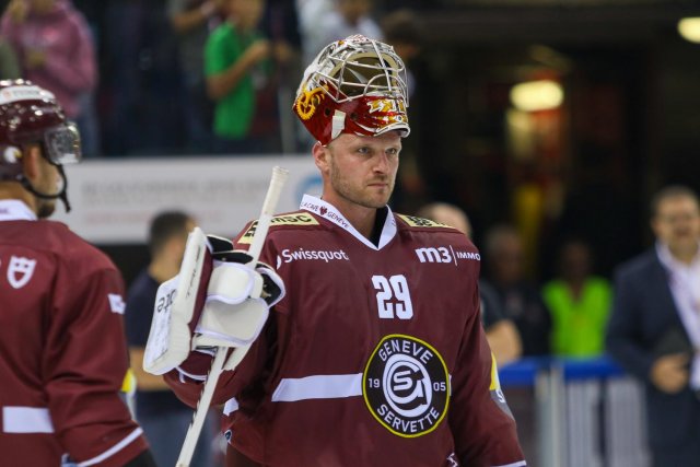 Photo hockey match Genève - Bienne le 07/10/2023