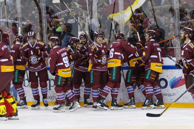 Photo hockey match Genève - Bienne le 07/10/2023