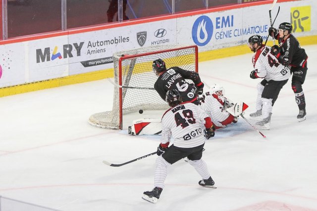 Photo hockey match Amiens  - Bordeaux le 06/10/2023