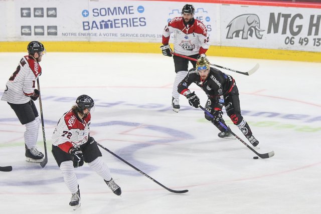 Photo hockey match Amiens  - Bordeaux le 06/10/2023