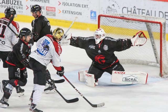 Photo hockey match Amiens  - Bordeaux le 06/10/2023