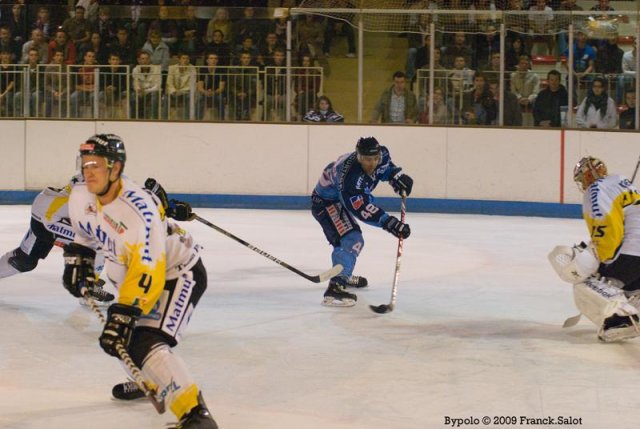 Photo hockey match Angers  - Rouen le 29/09/2009