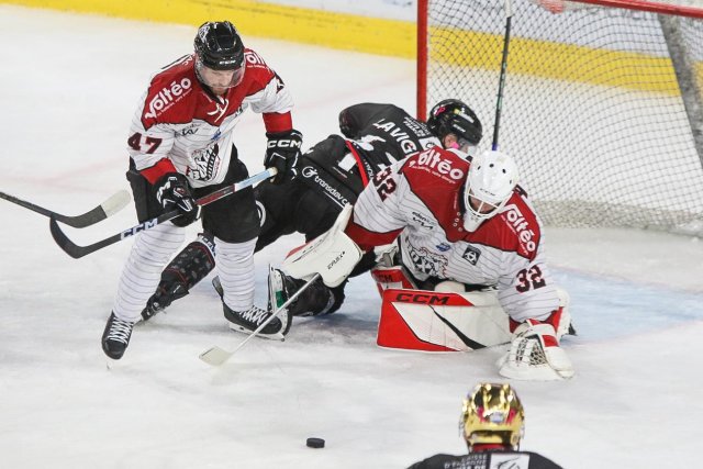 Photo hockey match Amiens  - Bordeaux le 06/10/2023
