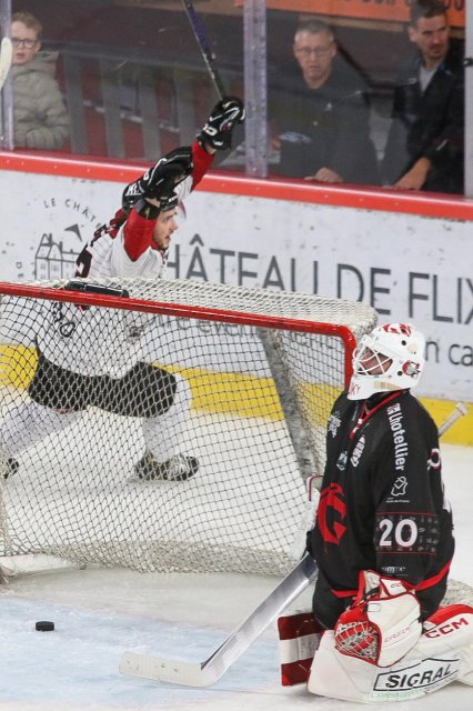 Photo hockey match Amiens  - Bordeaux le 06/10/2023