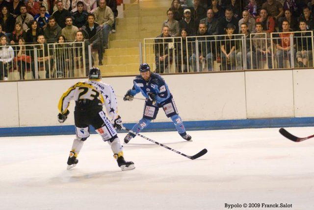 Photo hockey match Angers  - Rouen le 29/09/2009