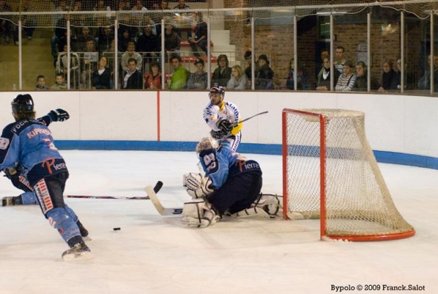 Photo hockey match Angers  - Rouen le 29/09/2009