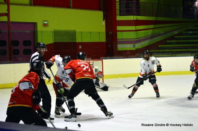 Photo hockey match Besançon - Nice II le 07/10/2023