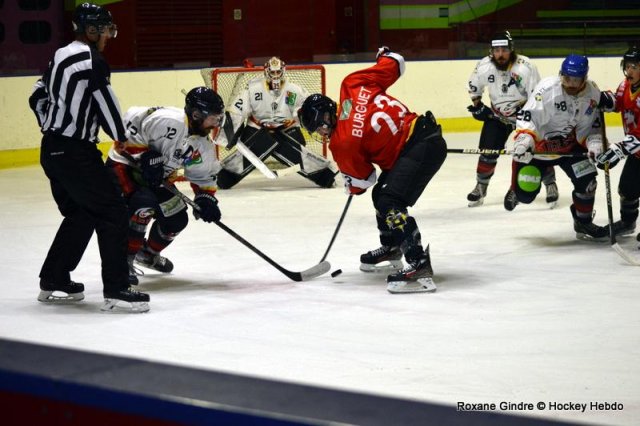 Photo hockey match Besançon - Nice II le 07/10/2023