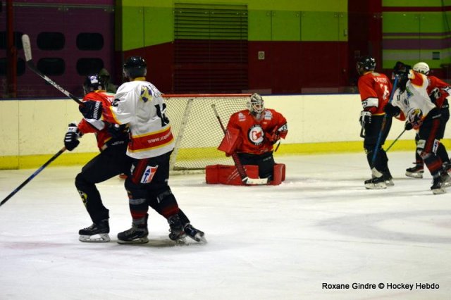 Photo hockey match Besançon - Nice II le 07/10/2023