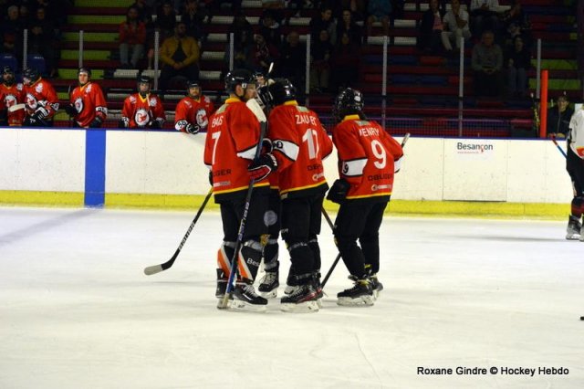 Photo hockey match Besançon - Nice II le 07/10/2023