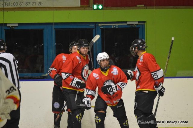 Photo hockey match Besançon - Nice II le 07/10/2023