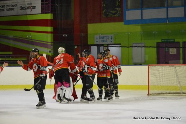 Photo hockey match Besançon - Nice II le 07/10/2023