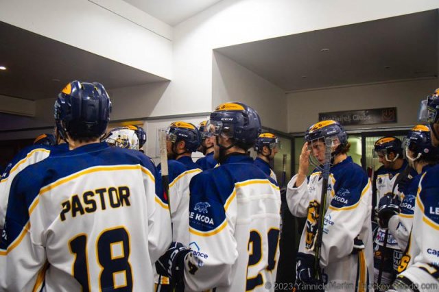 Photo hockey match Clermont-Ferrand - Villard-de-Lans le 07/10/2023