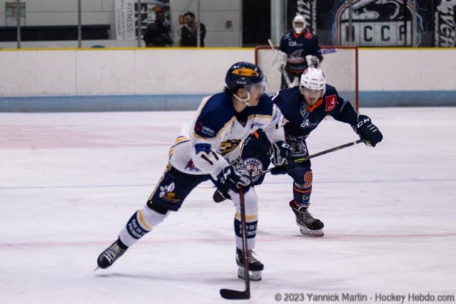 Photo hockey match Clermont-Ferrand - Villard-de-Lans le 07/10/2023