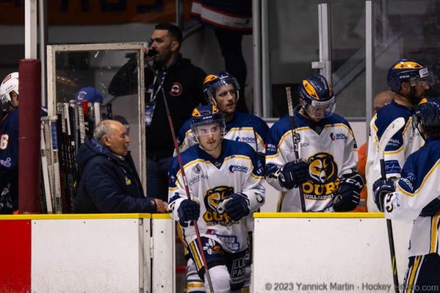 Photo hockey match Clermont-Ferrand - Villard-de-Lans le 07/10/2023