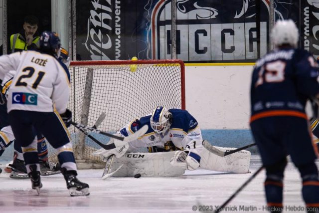 Photo hockey match Clermont-Ferrand - Villard-de-Lans le 07/10/2023