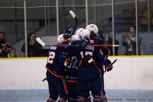 Photo hockey match Clermont-Ferrand - Villard-de-Lans le 07/10/2023